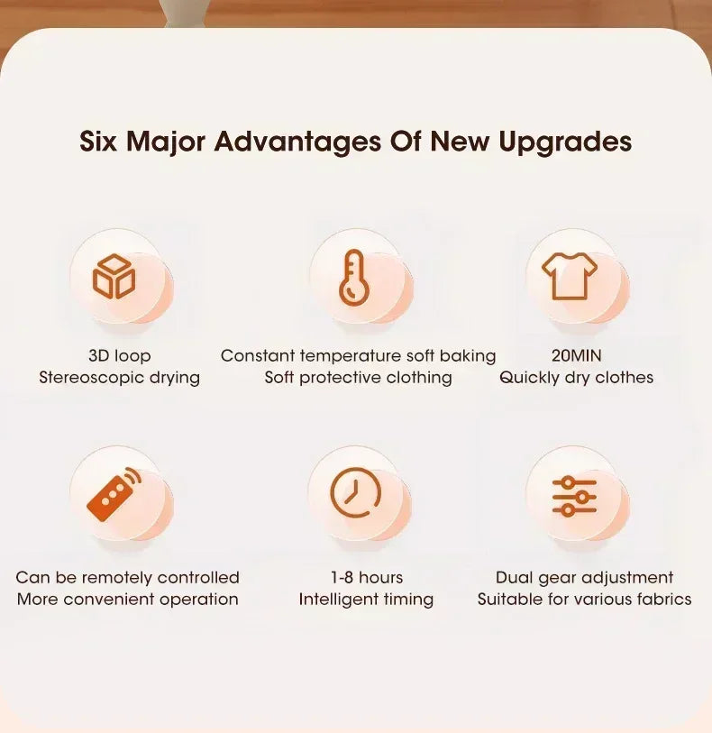 NovaDry™ Smart Warm-Air Clothes Dryer